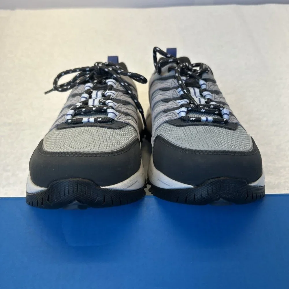 Columbia Strata Trail Low Hiking Shoe Women Size 10 Light Gray/Dark Gray New - Picture 8 of 11